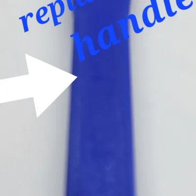 Thay thế tay cầm cho thìa xẻng