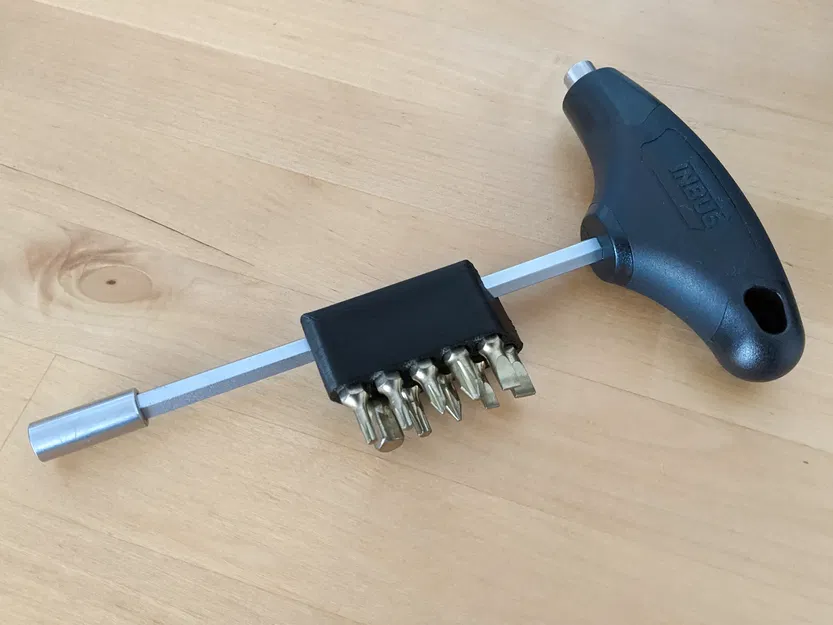 Giá đỡ bit hex kẹp cho dụng cụ có trục dài 1/4 - Image 1