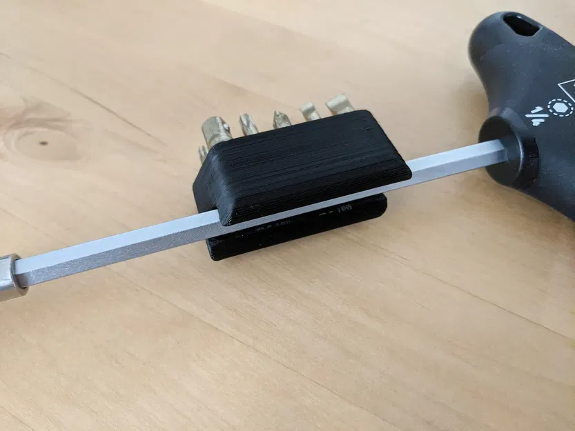 Giá đỡ bit hex kẹp cho dụng cụ có trục dài 1/4 - Image 2