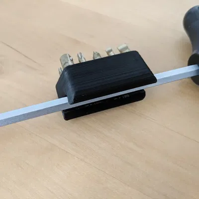 Giá đỡ bit hex kẹp cho dụng cụ có trục dài 1/4