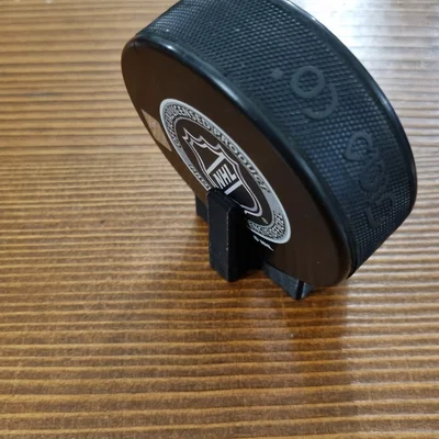 Giá đỡ đĩa hockey nhỏ gọn và đơn giản