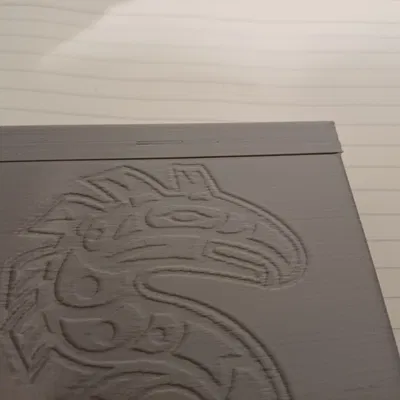 Hộp xúc xắc shadowrun 4 với nắp dày 12,5mm (36 xúc xắc)