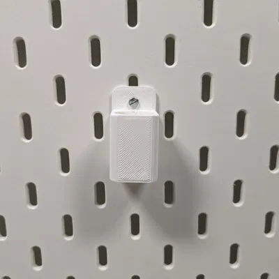 Giá đỡ bơm hút chân không gắn vít cho bảng Ikea Skadis