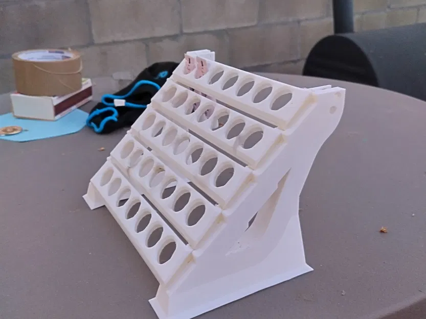 Giá đỡ ống màu với móc treo cho 25 ống màu - Image 3