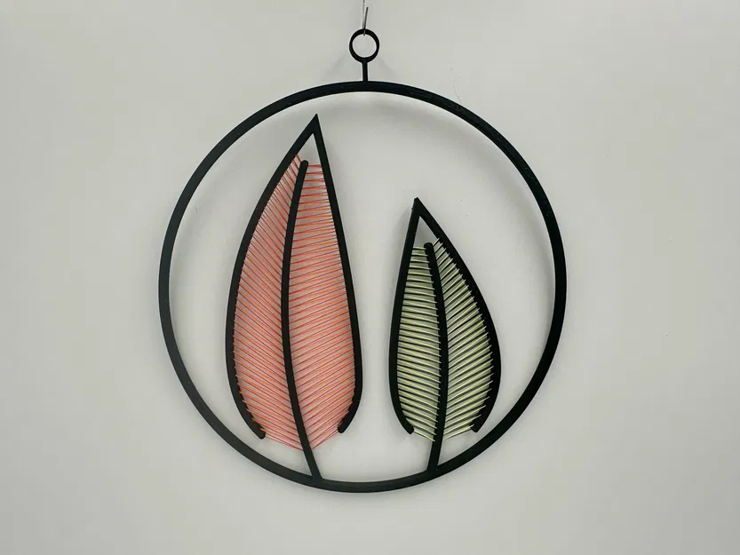 Lông vũ treo tường độc đáo và nghệ thuật - Image 2