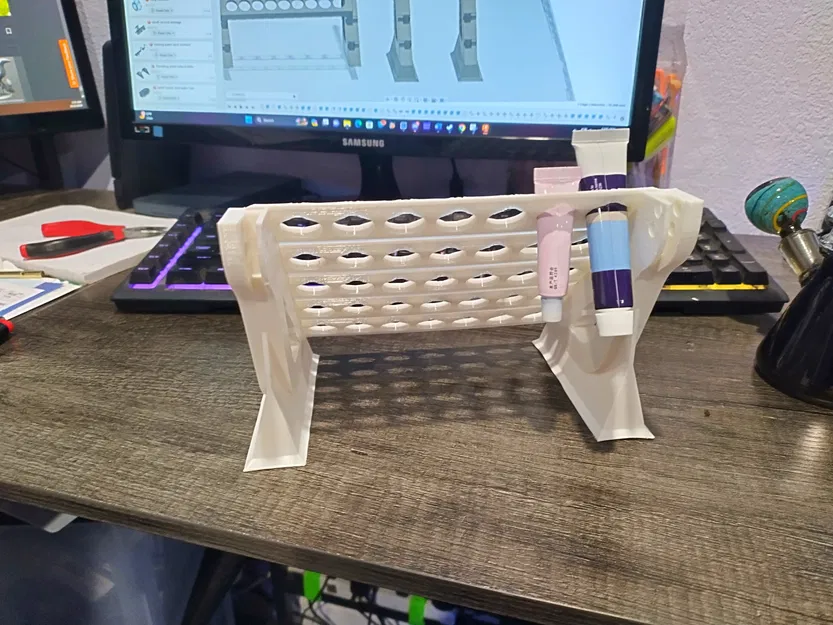 Giá đỡ ống màu với móc treo cho 25 ống màu - Image 6