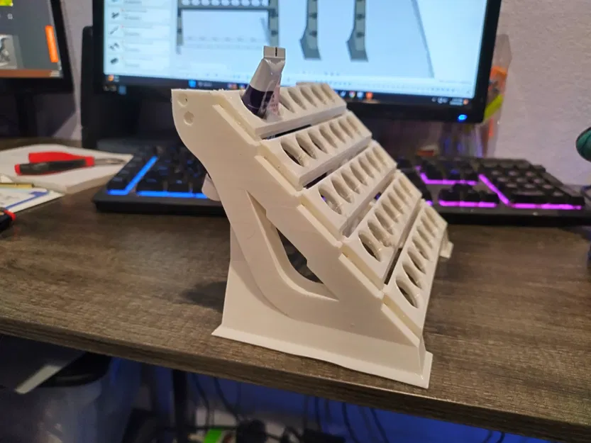 Giá đỡ ống màu với móc treo cho 25 ống màu - Image 7