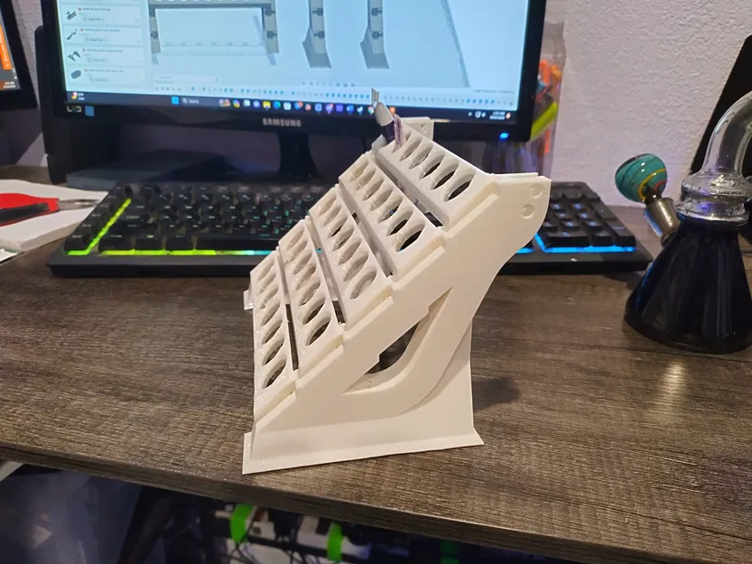 Giá đỡ ống màu với móc treo cho 25 ống màu - Image 8