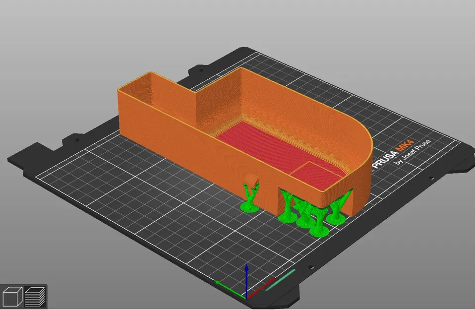 Thùng chứa Prusa MK4 cho vỏ máy in Prusa - Image 4