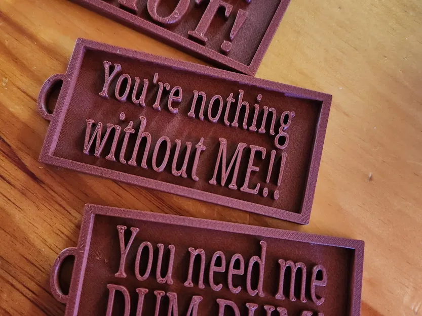 Móc khóa nhắc nhở sự ngớ ngẩn trong cuộc sống - Image 1