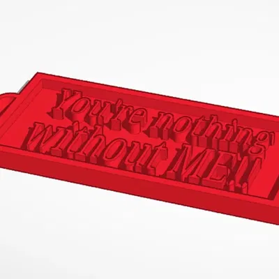 Móc khóa nhắc nhở sự ngớ ngẩn trong cuộc sống