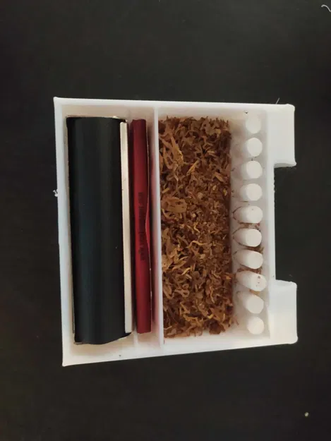 Hộp đựng thuốc lá và dụng cụ cuộn thuốc - Image 3