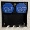 Giá đỡ tường cho 2 Shelly 1 với không gian lưu trữ dây cáp - Thumbnail 1