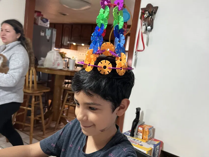 Mô hình đồ chơi đĩa tuyết hình bông tuyết tham số - Image 6