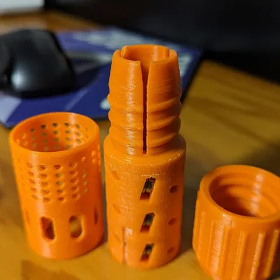 Nerf MooseSlug BCAR với thiết kế ngắn và 9 bạc đạn