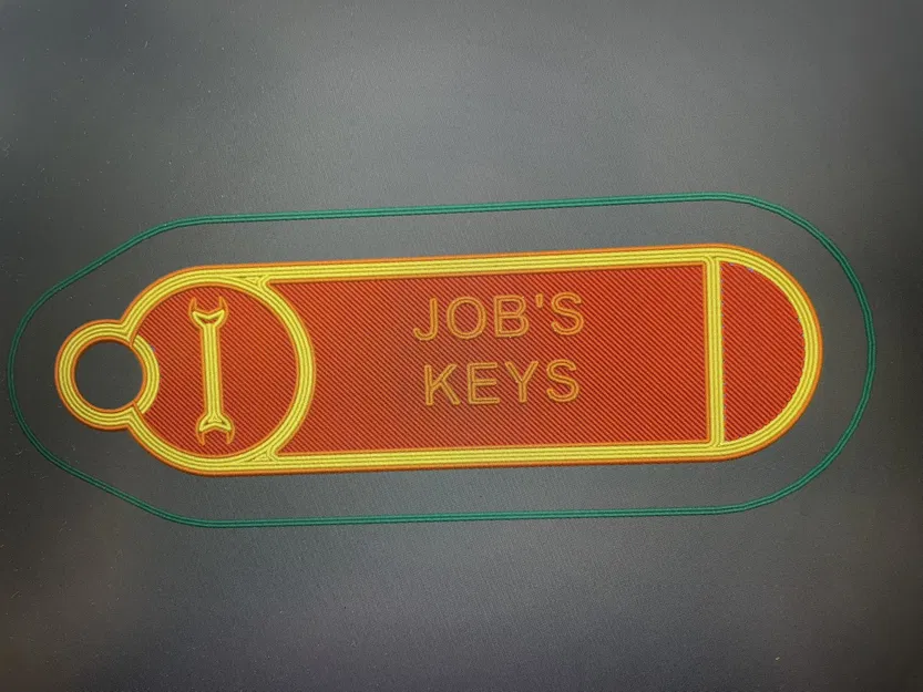 Móc khóa phân biệt chìa khóa công việc và chìa khóa cá nhân - Image 1