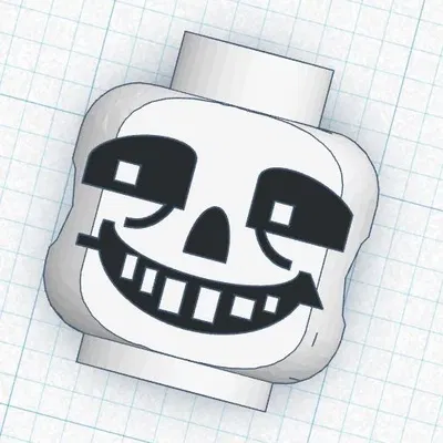 Đầu Lego Sans tương thích từ Undertale