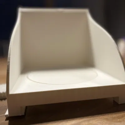 Hệ thống trưng bày sản phẩm với bàn xoay cho airbrush