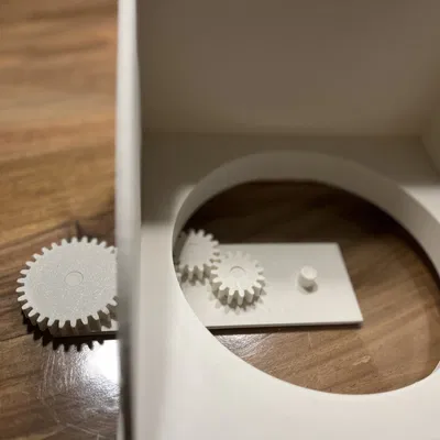 Hệ thống trưng bày sản phẩm với bàn xoay cho airbrush