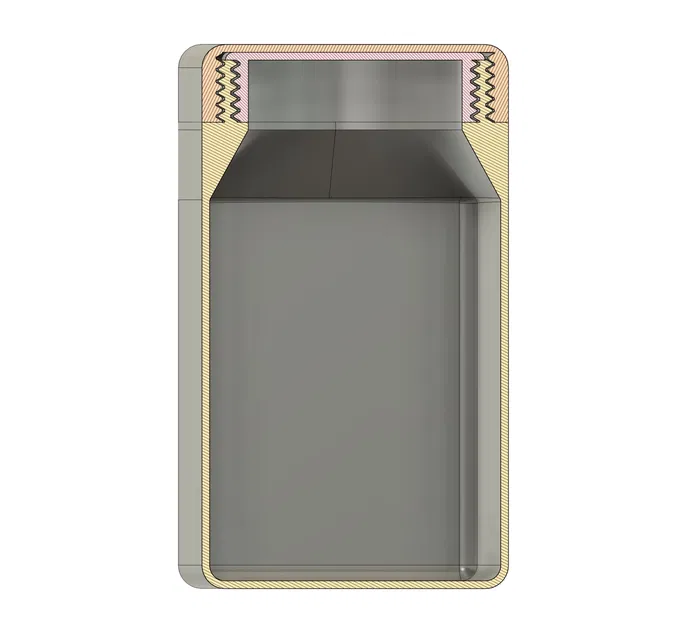 Bình đựng phấn talc du lịch có thể nạp lại - Image 1