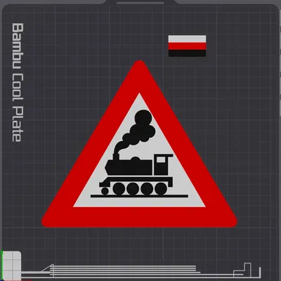 Biển báo cảnh báo tàu hỏa cho trẻ em