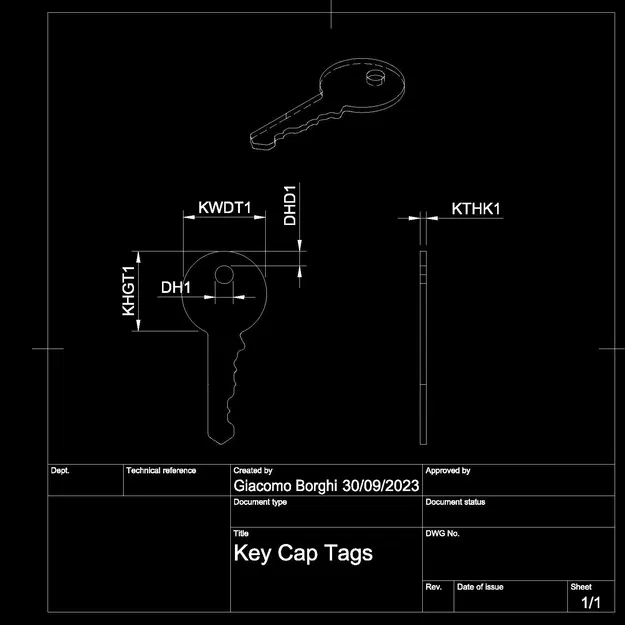Nhãn gắn chìa khóa đa thương hiệu PARAMETRIC - Image 3