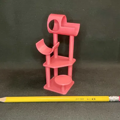 Cây mèo mô hình nhà búp bê tỷ lệ 1:12