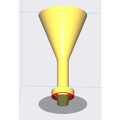 Phễu có lỗ thông khí cho việc đổ dầu nhanh chóng