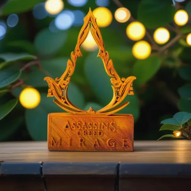 Biểu tượng Assassin's Creed Mirage cho máy in 3D - Image 1