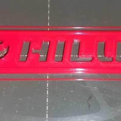 Móc khóa xe hơi cho Toyota Hilux và MAN TGE, TGM