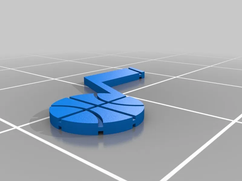 Biểu tượng Utah Jazz đơn giản - Image 1