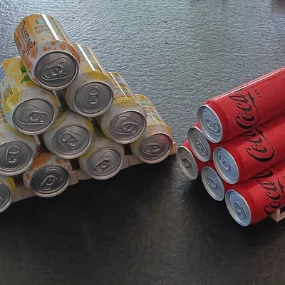 Giá đỡ chai nước ngọt chống lăn