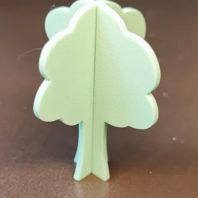 Mô hình cây hai phần dễ in 3D cho trò chơi bàn