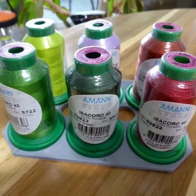 Giá đỡ cuộn chỉ 6X cho chỉ AMANN ISACORD 40