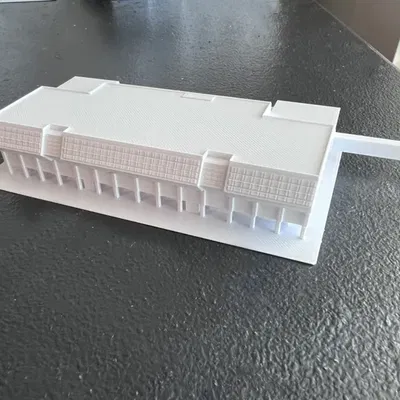 Trung tâm điều khiển phóng VAB tỷ lệ 1/1000