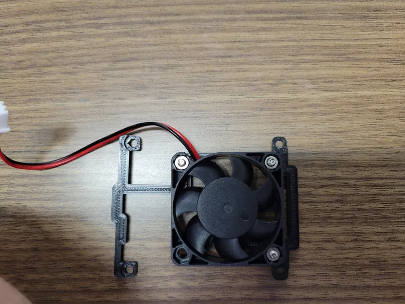 Giá đỡ quạt cho Raspberry Pi4 với POE-HAT - Image 2