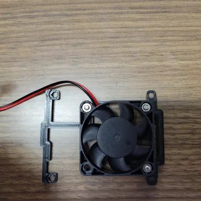 Giá đỡ quạt cho Raspberry Pi4 với POE-HAT