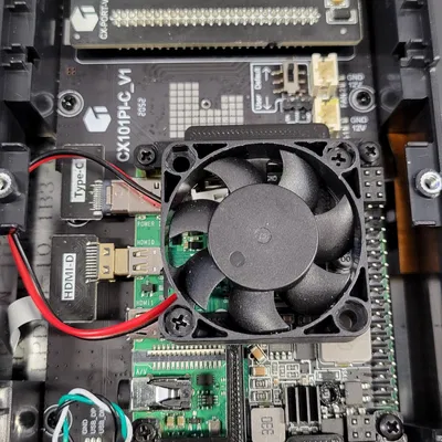 Giá đỡ quạt cho Raspberry Pi4 với POE-HAT