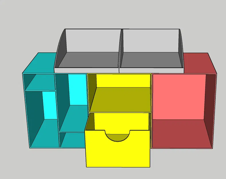 Tổ chức trang điểm GT93 với ngăn kéo - Image 1