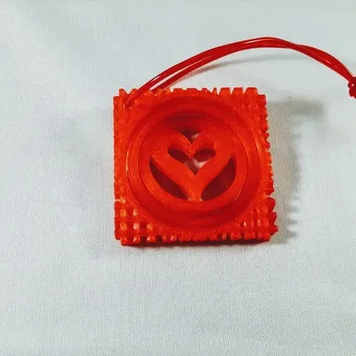 **Móc khóa hình trái tim cho ngày lễ tình nhân**