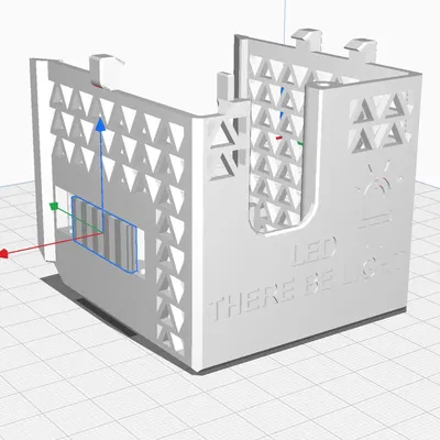 Nắp đầu nóng Ender 3 Neo với đèn LED chiếu sáng