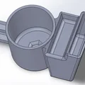Giá đỡ cốc và điện thoại cho tay kéo xe Wonderfold - Thumbnail 1