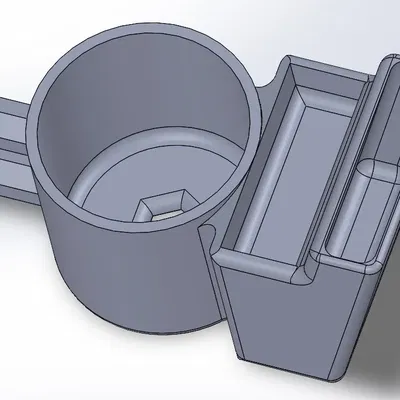 Giá đỡ cốc và điện thoại cho tay kéo xe Wonderfold