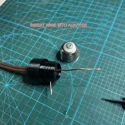 Adapter Đui Đèn Tiêu Chuẩn Sang 2 Dây