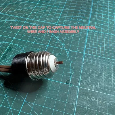 Adapter Đui Đèn Tiêu Chuẩn Sang 2 Dây