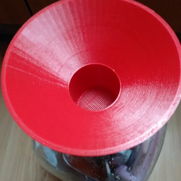 Nálevka với lưới lọc cho chai 5 lít, miệng 40mm - Image 2