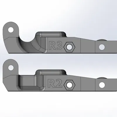 Giá đỡ MINDA tối ưu cho Prusa Mini giúp giảm căng thẳng dây dẫn