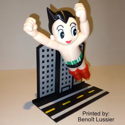 Nhân vật Astro Boy (Mighty Atom) từ manga Nhật Bản