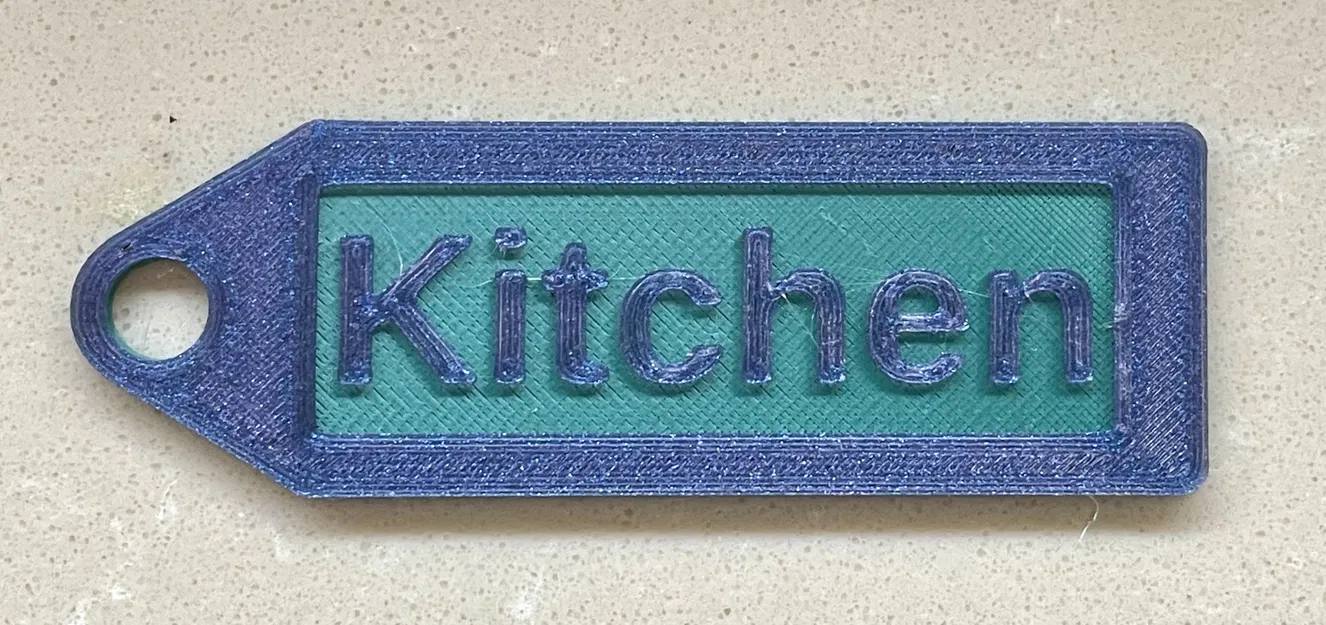 Thẻ chìa khóa đơn giản, bền và tùy chỉnh - Image 1