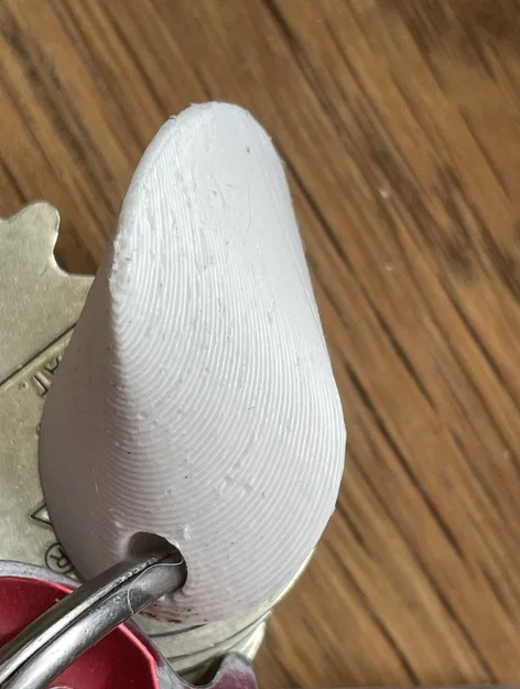 Móc khóa Oloid dài 30mm với thiết kế độc đáo - Image 3